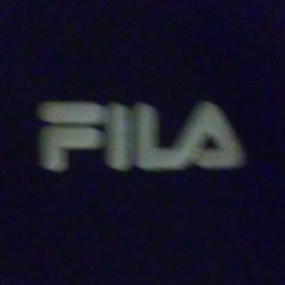 Black Fila T Shirt 100 Polyester - Picture 3 of 5